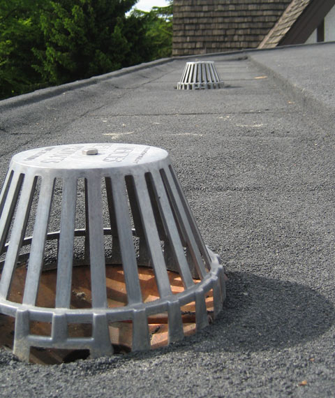 roof-drain-gutter-drain-basket-detail